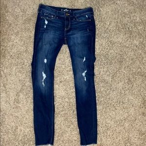 Hollister low rise skinny jeans